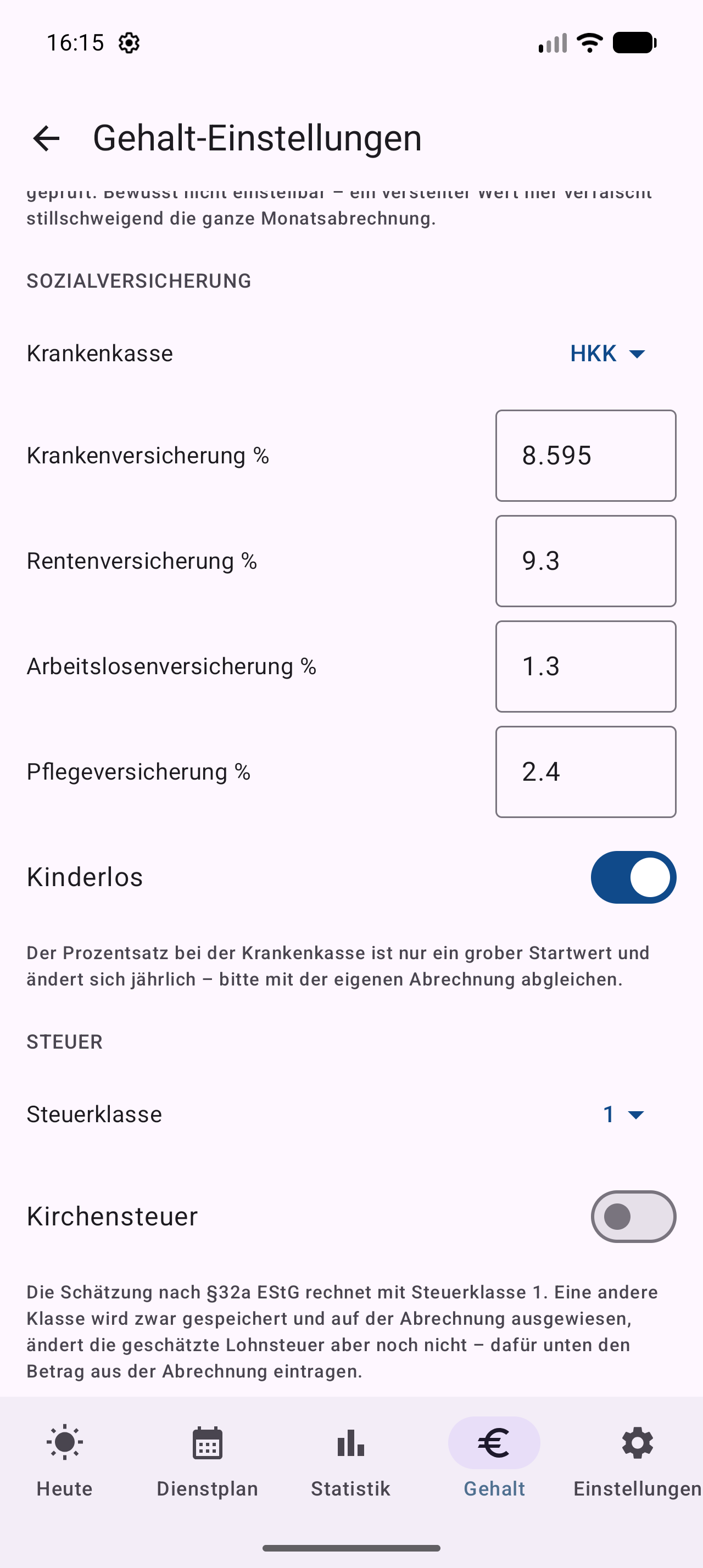Sozialversicherung und Steuer auf einen Blick